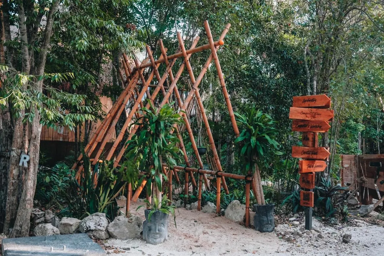 Lyxtält Casa Del Arbol At Villa Duendes Akumal